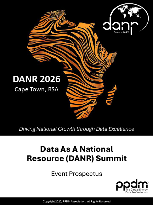 Data As A National Resource (DANR) Summit - Event Prospectus
